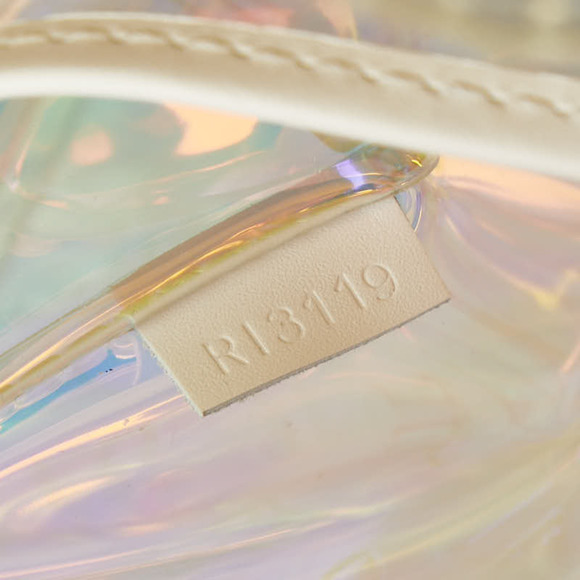 LOUIS VUITTON Monogram Prism Christopher GM Backpack M44766 Clear Transparent PV - Picture 7 of 9